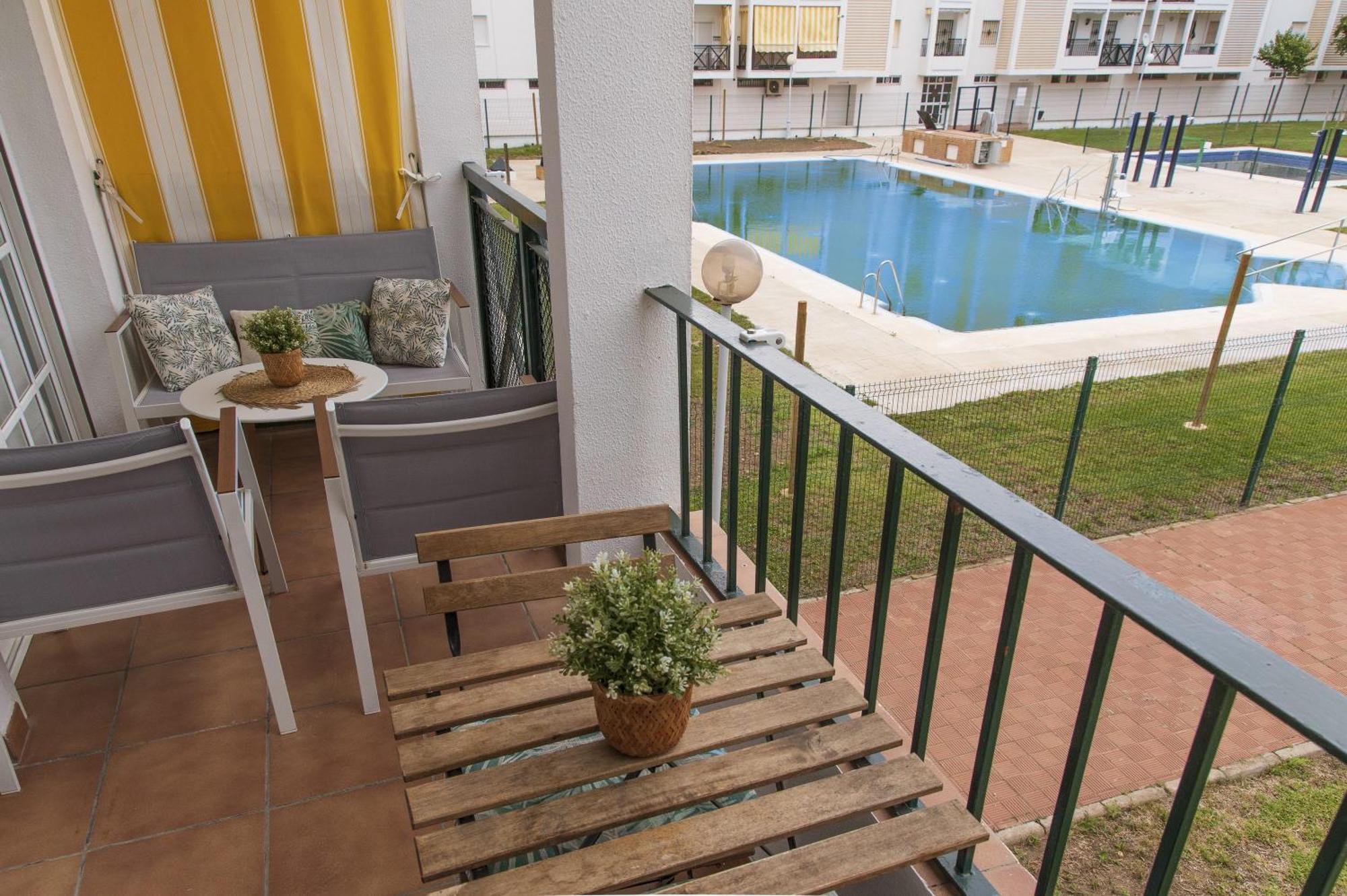 Apartamento Playas De Huelva El Portil Eksteriør bilde